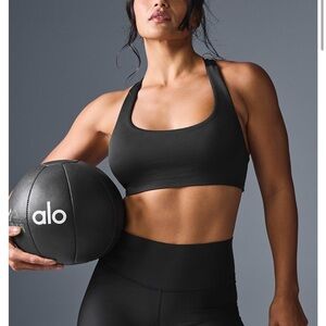 ALO Yoga Black Sports Bra